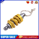 Shock Absorber Motorbike Keychain Cool Motorcycle Key Ring (Yellow+Yellow)