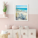 Diamond Painting 5D DIY Beach Lounge Chair Full Round Drill Rhinestone Kit
