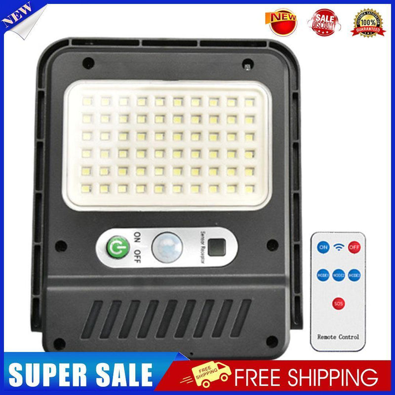 LED COB Solar Lights Outdoor Motion Sensor Waterproof Remote Mini Lamp (A)