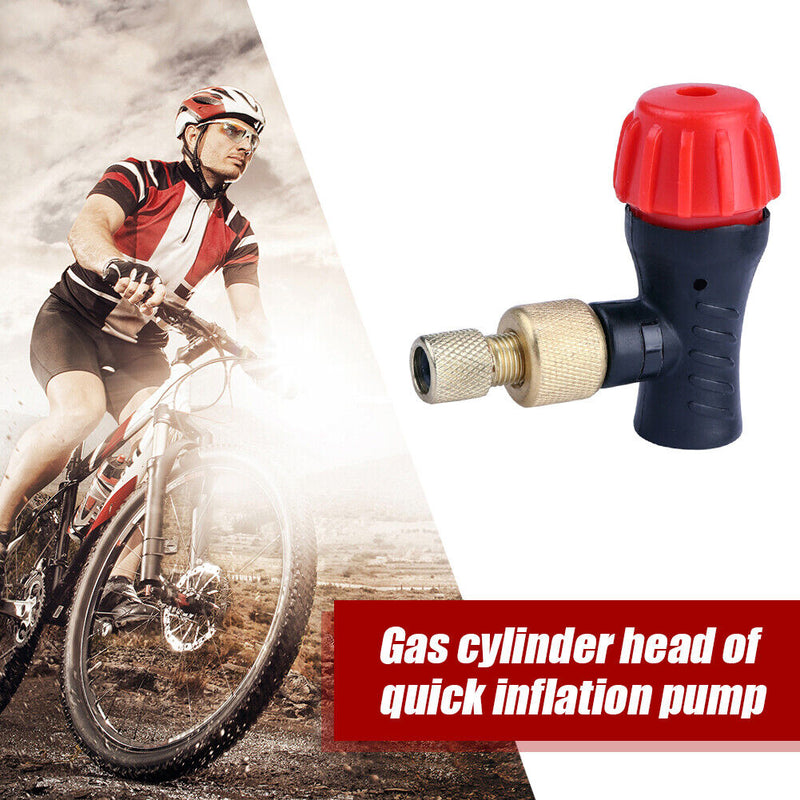 CO2 Inflator Portable Hand Pump Schrader Presta Valve Adapter Cycling Bike Pump