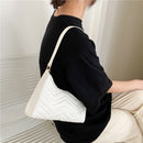 Women Solid Color Shoulder Underarm Bag Fashion Ladies Small PU Hobos Handbags