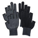 Anti-Slip Fishing Gloves Open/Half Fingers Driving Mittens Sun Protection