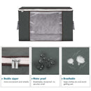 Comforter Storage Bags Large Blanket Clothes Organizer Containers for Bedding