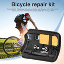 CYCLINGBOX Bicycle Air Pump MTB Bike Cycling Tire Patch Puncture Repair Tool Kit