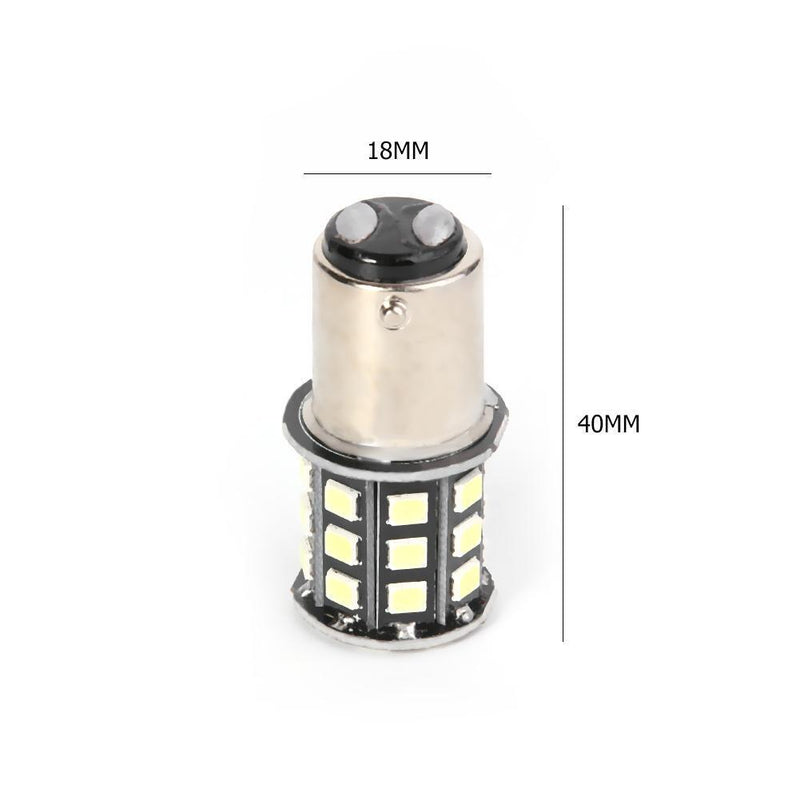 1 Pair 1157/BAY15D 33 SMD2835 LED Car Tail Brake Stop Light Fog Lamp Bulbs Newly