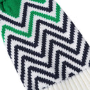 Hit Color Pet Sweaters Dog Cat Soft Elastic Knitwear Clothes(Green)(M)