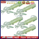 Luminous Squid Skirts Soft Lure Pesca Night Fishing Lure Octopus Glow Rubber