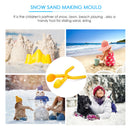 Snowball Clip Plastic Snow Ball Maker Mold for Outdoor Sports Tool Random Newly