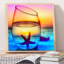 Diamond Painting 5D DIY Cup Scenery Full Round Drill Rhinestone Picture Kit