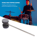 Bass Drum Hammer Kick Drum Pedal Beater with Felt Head Percussion Learning