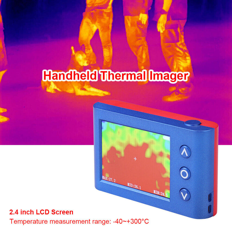 Digital Infrared Thermal Camera Imager Adjustable MLX90640 Handheld Thermograph