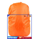Waterproof Backpack Rain Cover Antislip Rucksack Rainproof Coating (Orange)