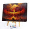Flaming Phenix Oil Paint By Numbers Kits DIY Craft Coloring Drawing Home Decor