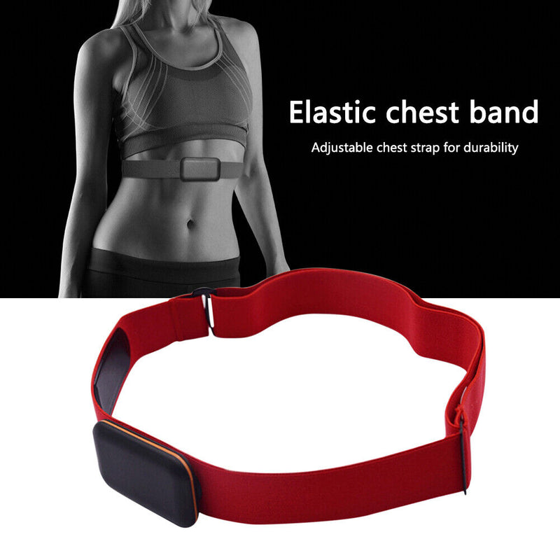 #A Elastic Chest Strap Band Spandex + Silicone + Buckle Heart Rate Monitor