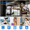 Bone Conduction Headphone Bluetooth-compatible 4.1 with Mic Lightweight Open-Ear