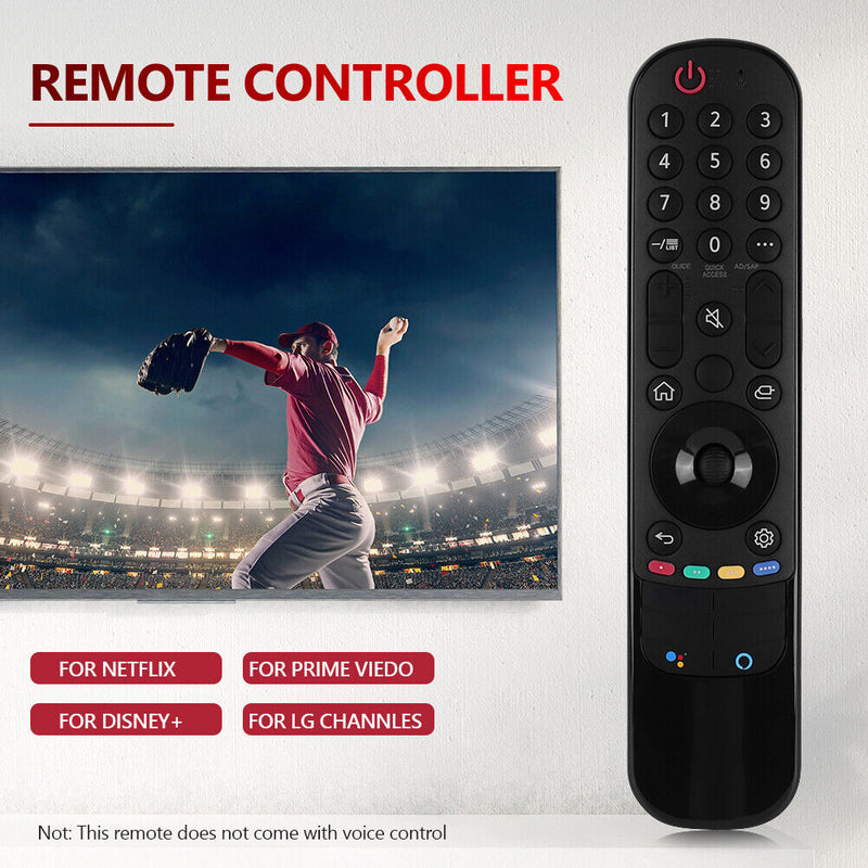 2021 Replacement Infrared Remote Control for LG AN-MR21GC AN-MR21GA QNED/OLED TV
