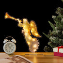 Perfect Christmas Art Acrylic Ornament Garden Decoration Luminous Angel