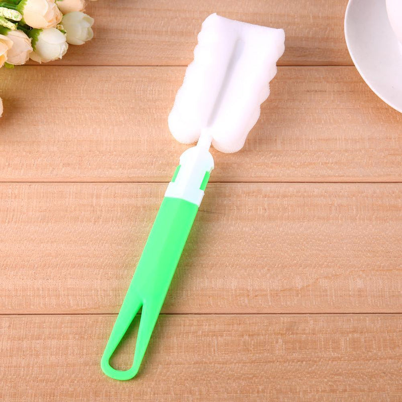 3pcs-Sponge Cup Brush Removable Handle Cup Cleaning Brush Bottle Scrubber