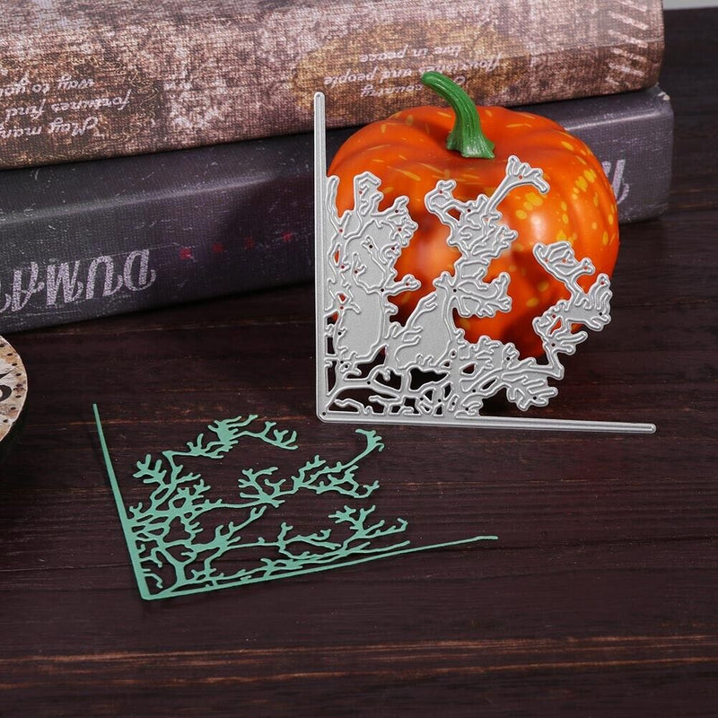 AVZYARDY Halloween Metal Craft Punch Molds, Card Slicer, Punch