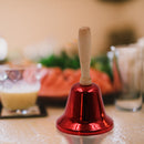 Christmas Hand Bell Santa Claus Jingle Bells Wedding Party Decor (Red) Newly