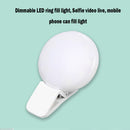 LED Selfie Ring Light Mobile Phone Mini Photo Fill Lights Makeup Lightings Lamp