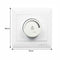 White Adjustable 220V 10A Lamp Brightness Controller Light Switch Dimmer Switch
