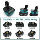 Converter Adaptor MAK1820 For Makita BL 18V Convert to Dewalt NI-CD/NI-MH 18V