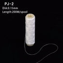 Strong Rope Cord Fishing Line Polyester Bait Monofilament Elastic Thread Spool