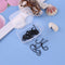 Fishing Hooks Kit, High Carbon Steel Sharp Carp Fish Hooks with Barbs, 20 Pack