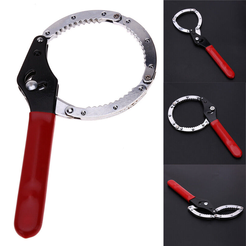 66-78/76-96/96-116mm Oil Filter Wrench Removel Tools Strap Spanner Hand Too