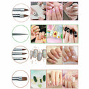 Nail Art Brush Set UV Gel Drawing Dotting Carving Nail Liner Painting Pen