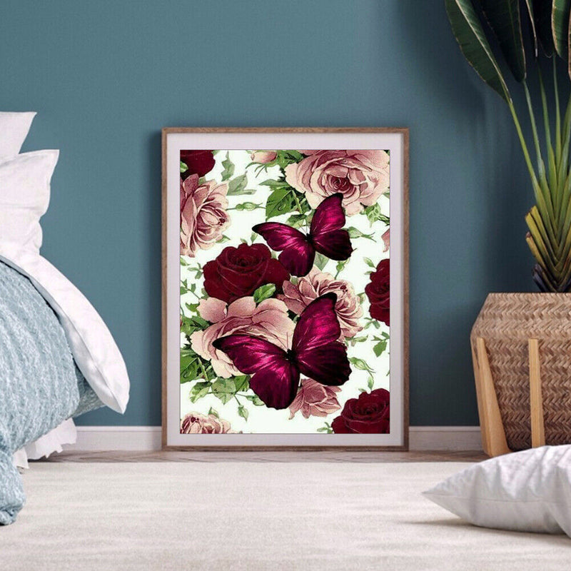 5D DIY Drawing Rhinestone Picture Craft Art Full Round Drill Diamond Painting