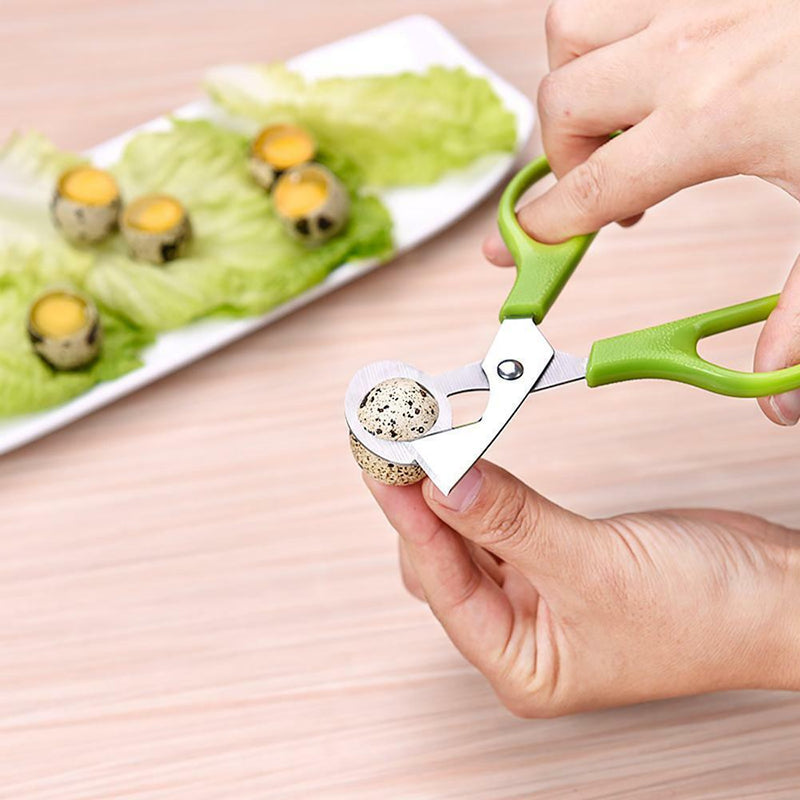 Creative Stainless Steel Pigeon Quail Egg Scissor Birds Eggshell Cut Opener