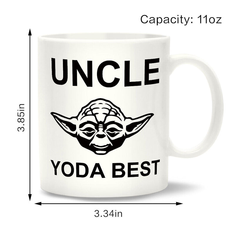 Ceramic Water Cup Best Uncle Fun Unique Breakfast Milk Tea Drinking Mugs
