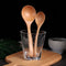 Dessert Japanese-Style Porridge Tea Spoons Tableware Soup Scoop Wooden Spoon