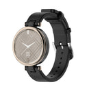 Smart Watch Strap for Garmin Lily Woman Leather Watch Band w/ Tool (Black) Newly