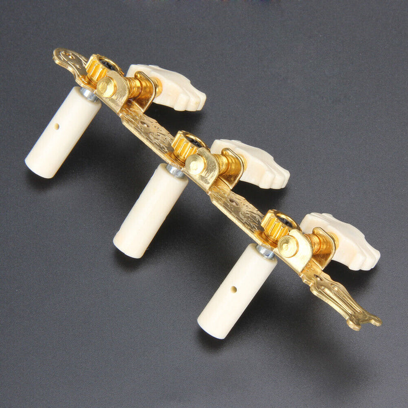 Classical Guitar String Button Three Connections Tuning Pegs