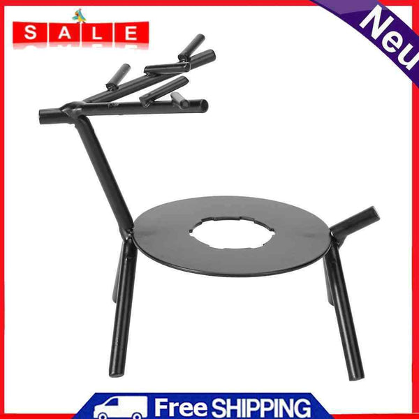 Retro Deer Shape Wax Seal Stamp Wood Frame Fire Wax Melting Waxing Furnace Stove