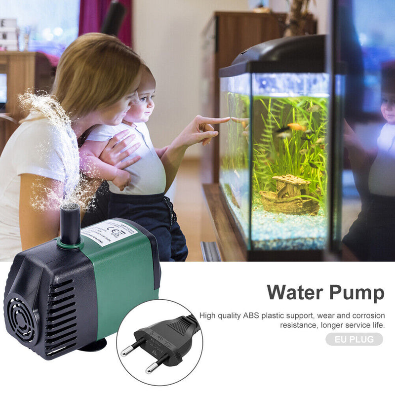 600L/H 7W Submersible Aquarium Circulating Ultra-quiet Pond Water Fountain Pu