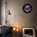 Car Round Retro Metal Plate Tin Sign Plaque Poster for Bar Club Cafe Crafts