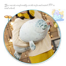 Seal Cute Cushion Hugging Pillow for home office Sleeping Round Cushion