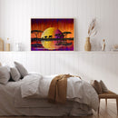 5D DIY Diamond Painting Kits Full Round Drill Moon Elephant Family Mosaic Craft