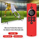 TV Remote Control Cover for Alexa Fire TV Stick Lite Protector Case (Red) Newly