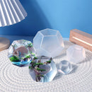 Three-Dimensional Pentagon Silicone Molds 7pcs Craft Supplies for Home Ornament