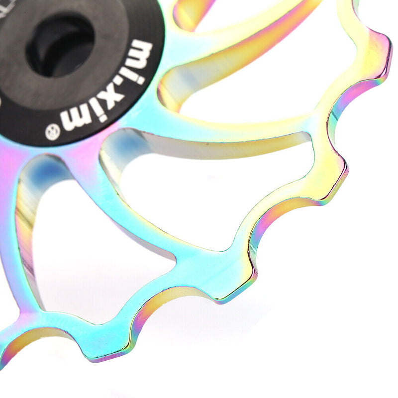 Mi Xim Mountain Bike Rear Derailleur Bearing Pulley Guide Wheel (Multi 15T)