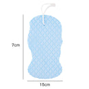 Bath Soft Sponge Body Exfoliating Dead Skin Massager Cleaning Brush (Blue) Newly