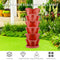 Strawberry Planter Pot Stackable Flowerpots Plants Seedling Holder (Red) Newly