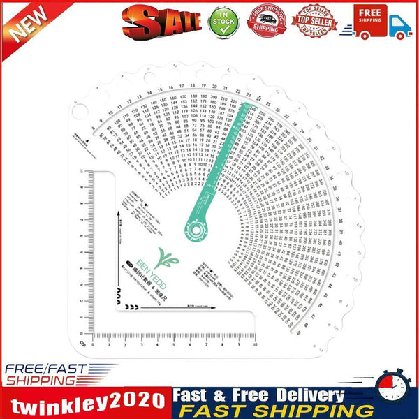 Prym Knitting Calculator Sewing Tools Knitting Counter Density Ruler Gauge Newly