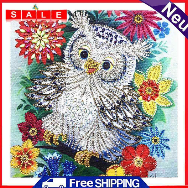 5D DIY Bird Special Shaped Diamond Painting Cross Stitch Mosaic Kits Wall Art