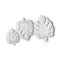 1x Monstera Leaf Molds Palm Leaves Silicone Mold Fondant Sugar Molds Cake X6Z2